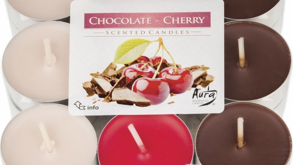 Vonné čajové svíčky Chocolate Cherry 18 ks