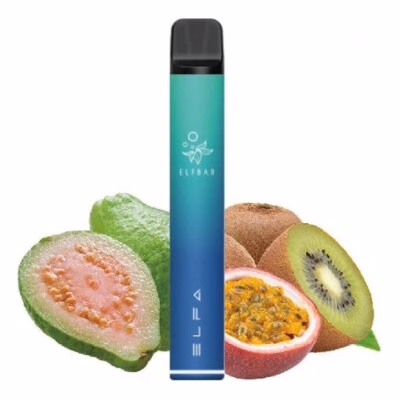 K18+ ELF BAR ELFA sada e-cigarety přeplněné cartridge Kiwi Passion Fruit Guava