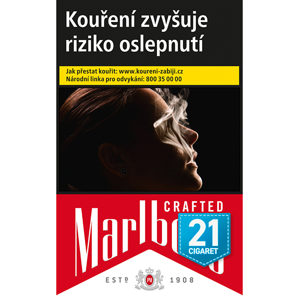 K18+Marlboro Crafted RED KS Box 21