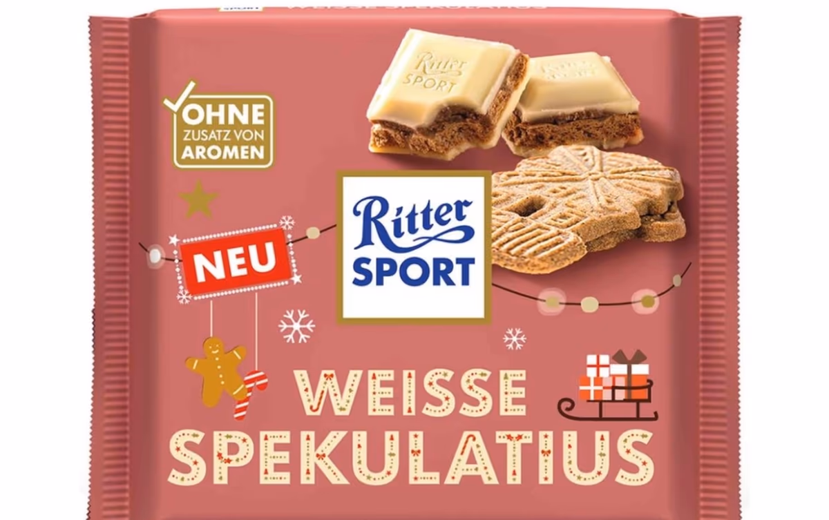 Ritter Sport bílá čokoláda Spekulatius 100 g