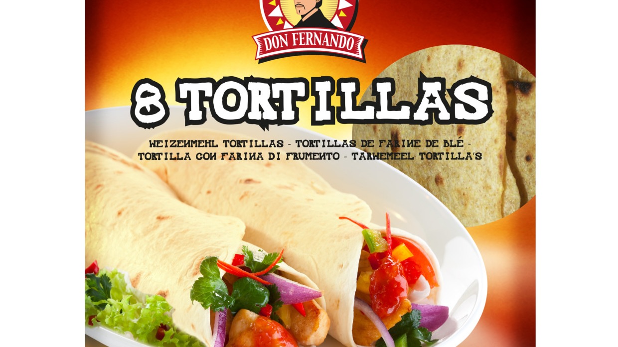 Don Fernando tortilla 8x20cm 320g