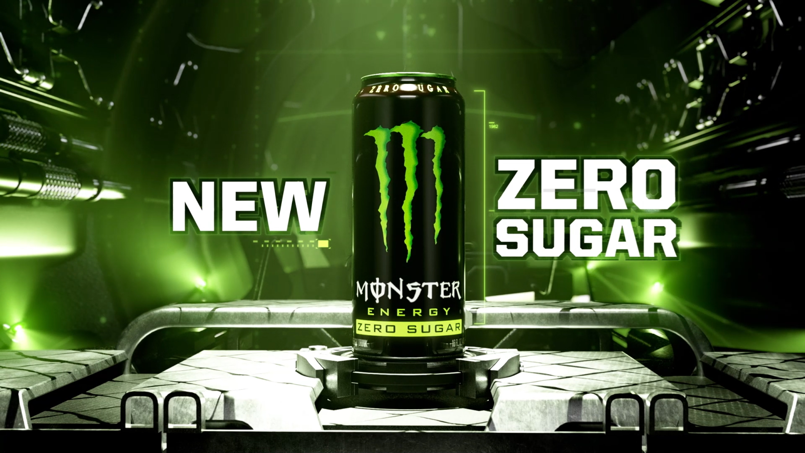 Monster Energy zero - sycený energetický nápoj 500ml