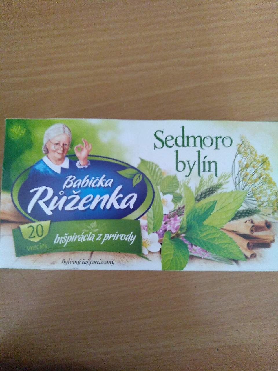 Babička Růženka Sedmero bylin s ženšenem 40g