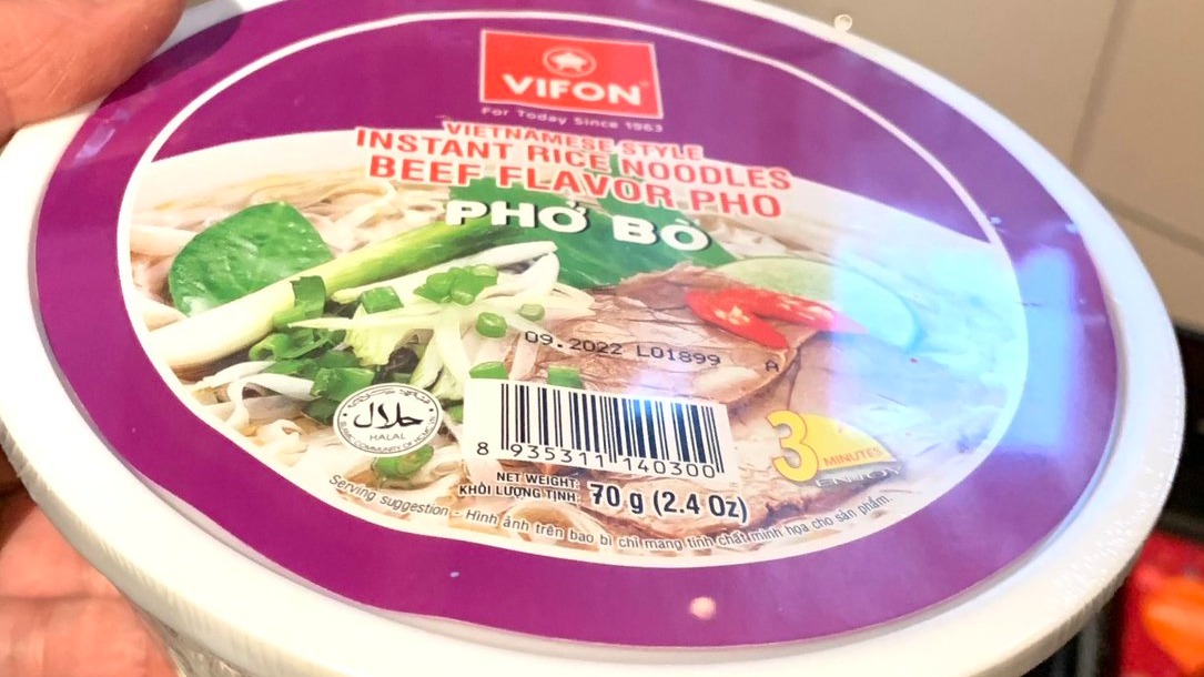 Vifon 70g instantní rýžové nudle v misce hovězí (PHO BAT BO)