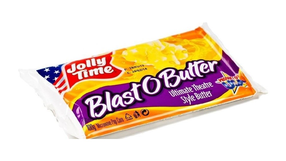 JollyTime popcorn blast o butter 100g USA