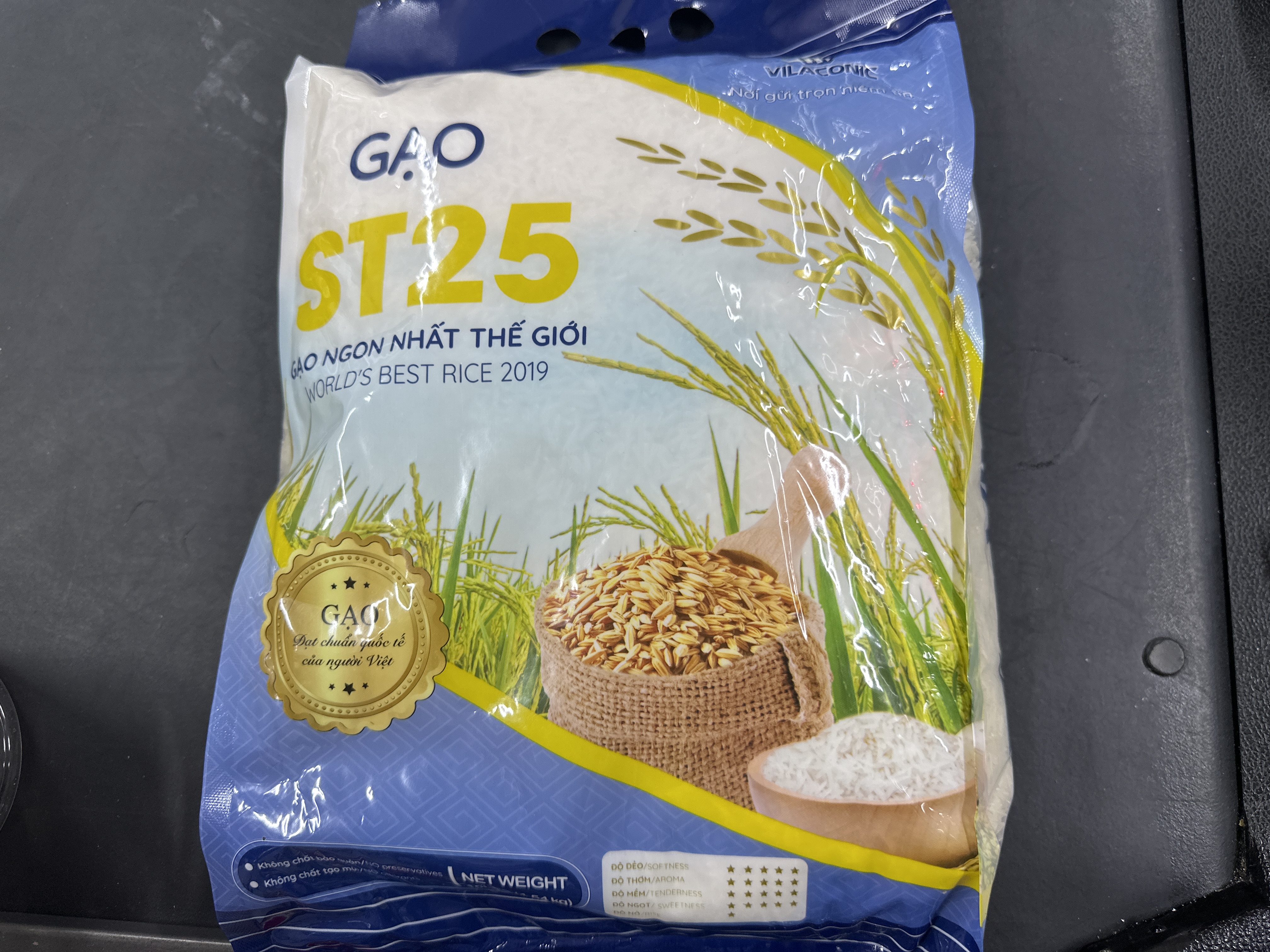 VILACONIC RÝŽE JASMÍNOVÁ 4,54KG (GAO ST25)