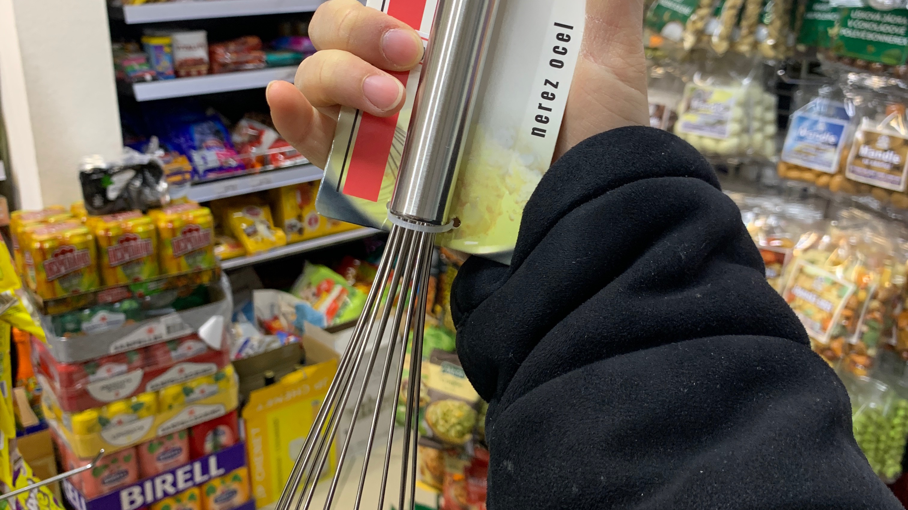SmartCook šlehací metla s kuličkou 30cm nerez ocel