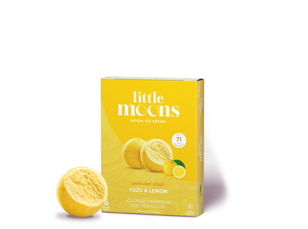 Little Moons Yuzu Lemon Mochi Ice Cream 192g