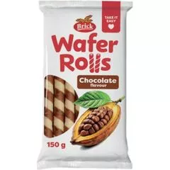Brick Trubičky chocolate 150 g