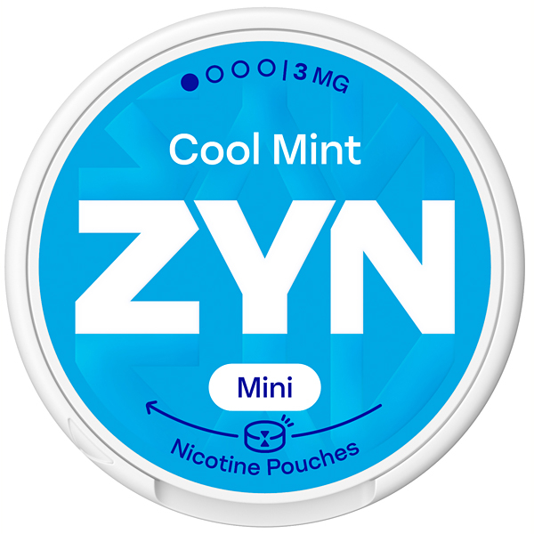 K18+ ZYN COOL MINT MEDIUM MINI  Nikotinové sáčky 3mg