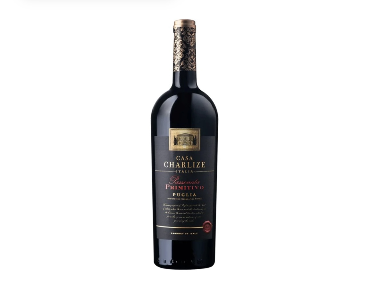 Casa Charlize Passonata Primitivo červené polosuché ,750ml ,14%