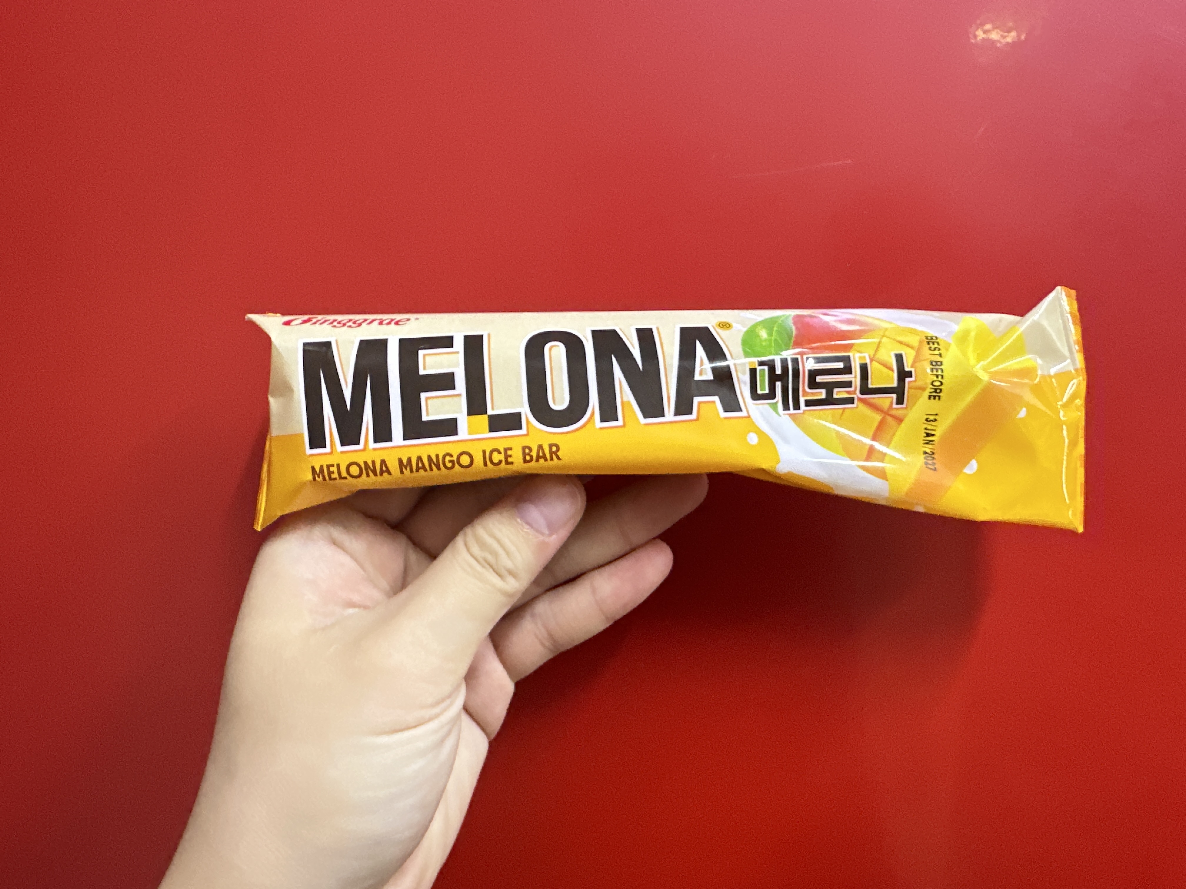 Melona nanuk s příchutí manga 70 ml - Binggrae
