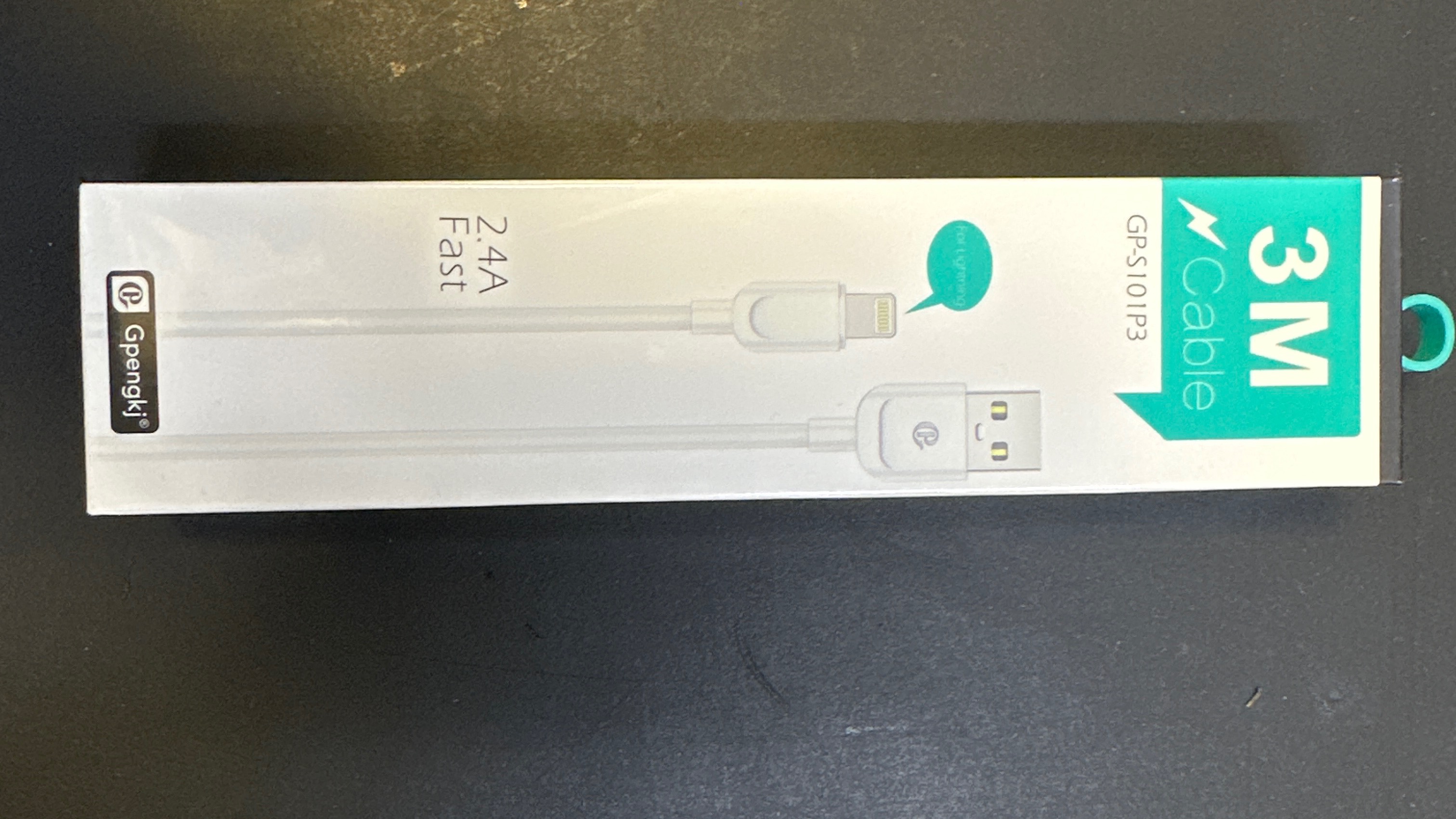 Gpengkj 3M datový kabel 2.4fast na iphone (usb - iphone)
