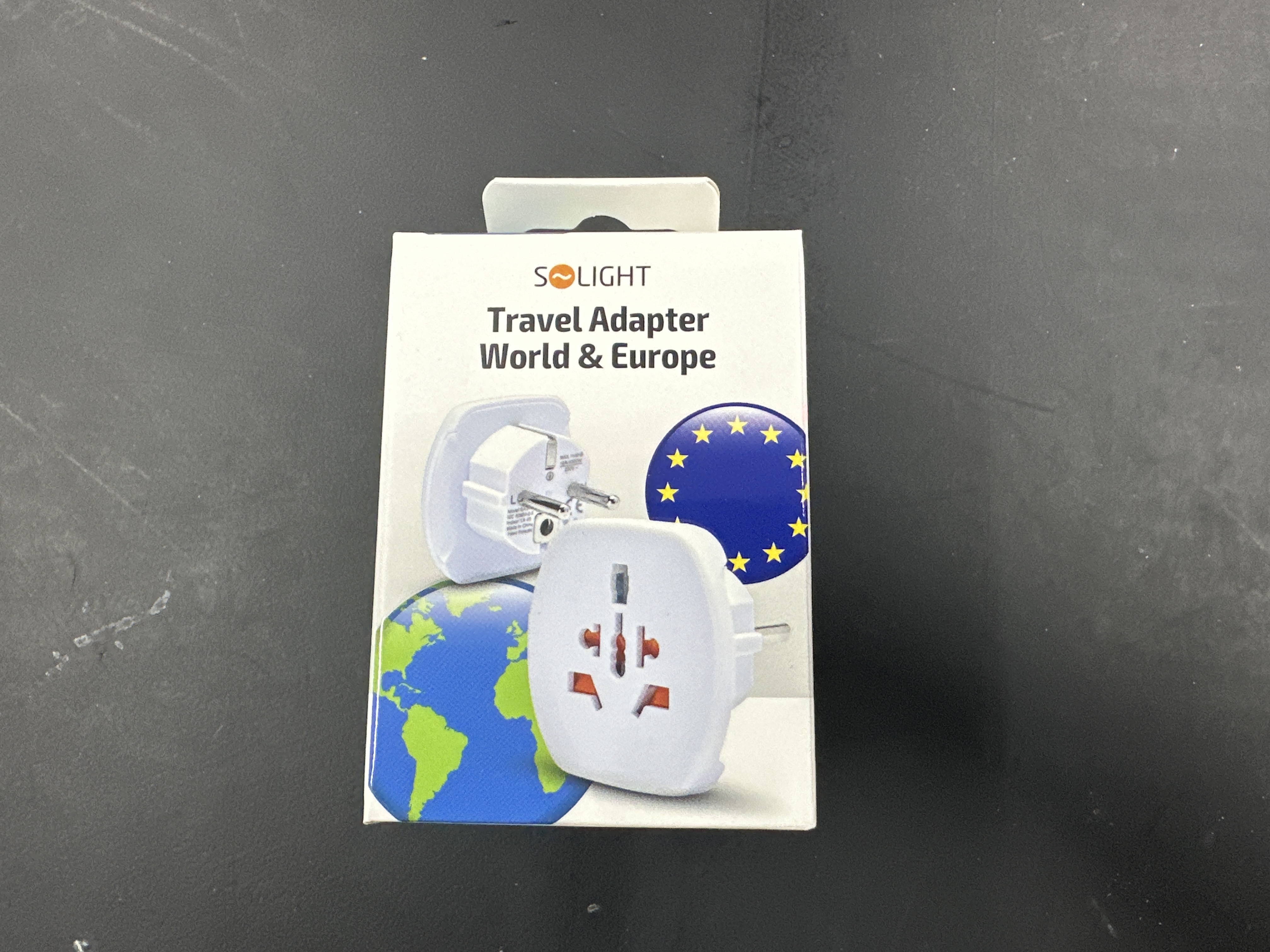 Solight Cestovní adaptér travel adapter world a europe 1ks