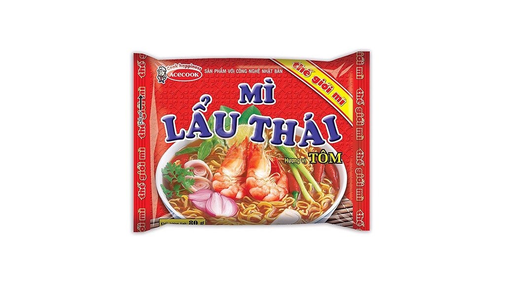 LAU THAI Instantní nudle krevetové 80g