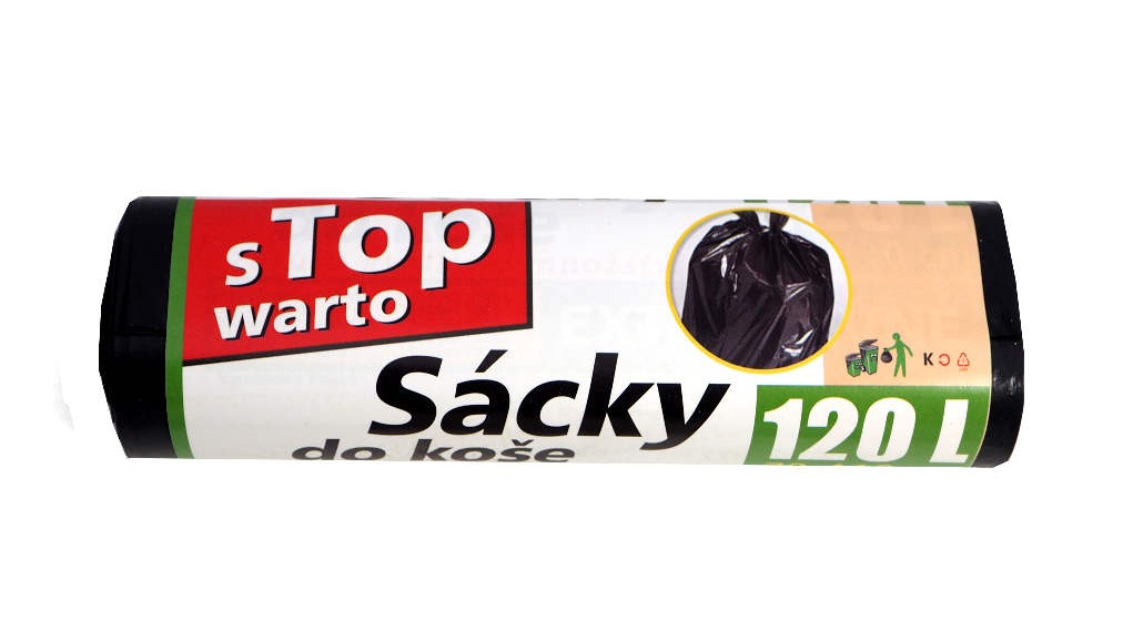 STOP Pytle do koše 120L - Extra pevné