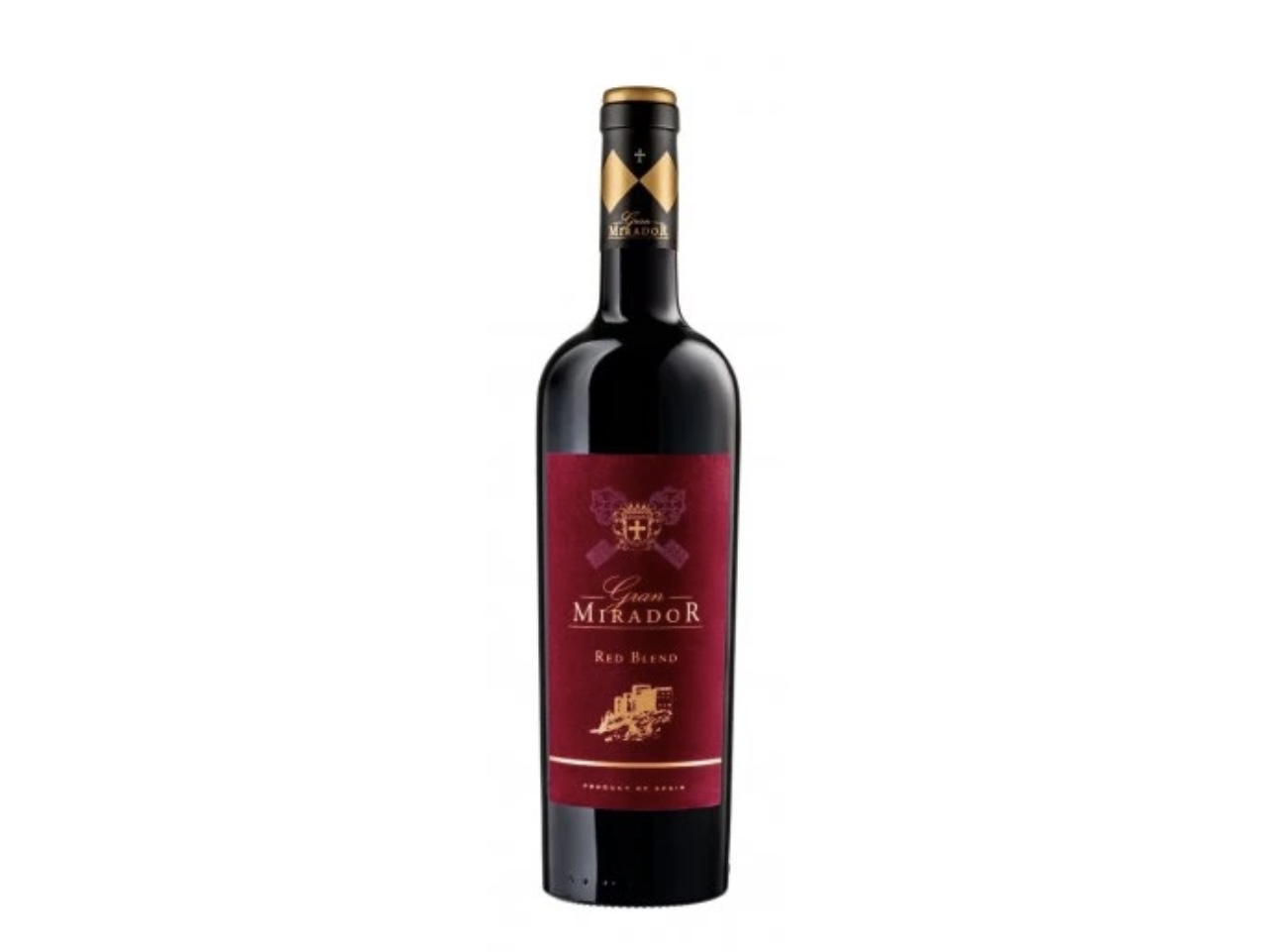 Gran Mirador Red Blend, 0,75l 12.5% červené polosuché