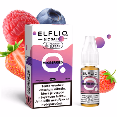 K18+ E-LIQUID ELF BAR ELFLIQ Mix Berries 10ML