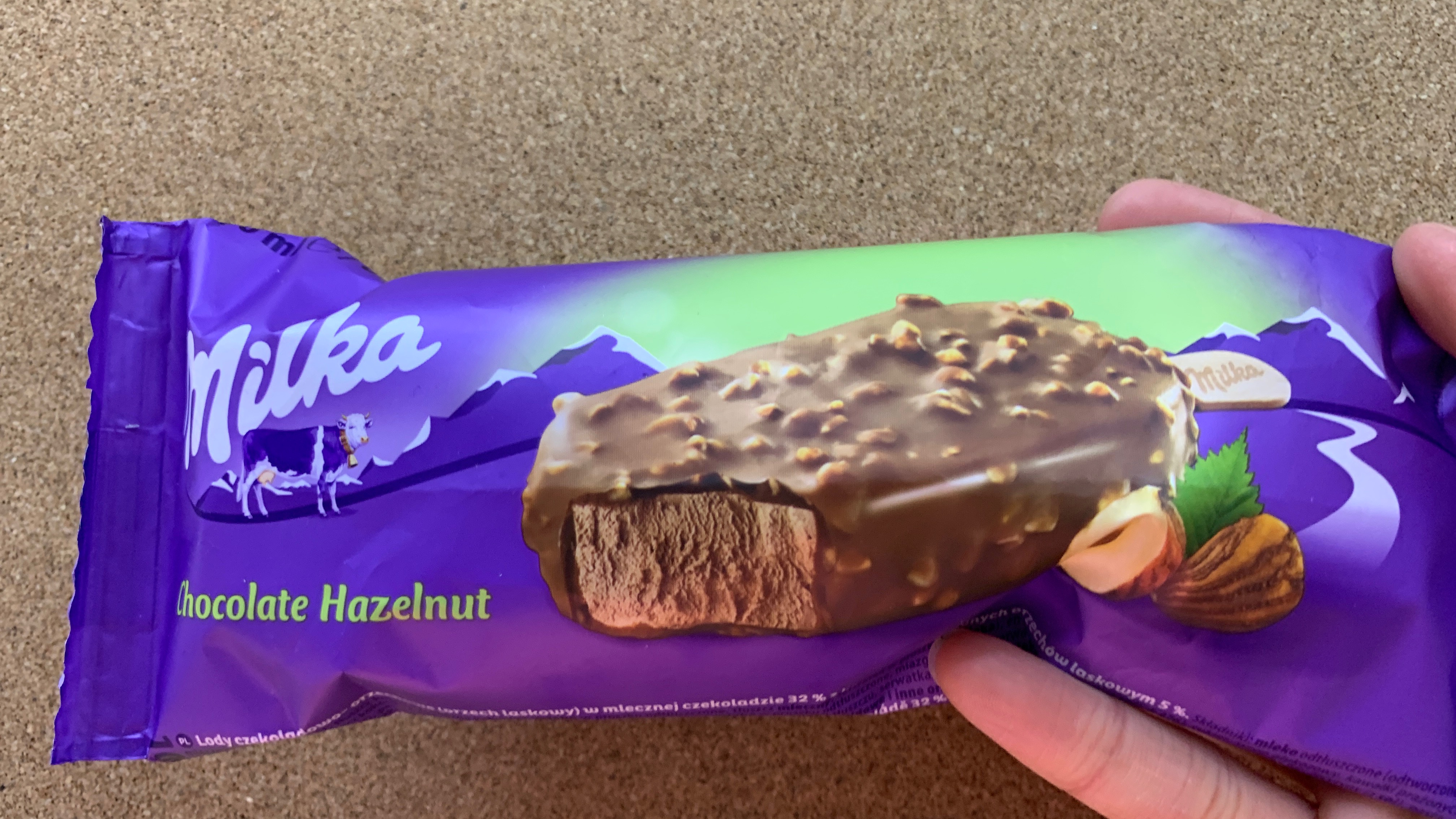 Milka lískooříšek nanuk 100ml
