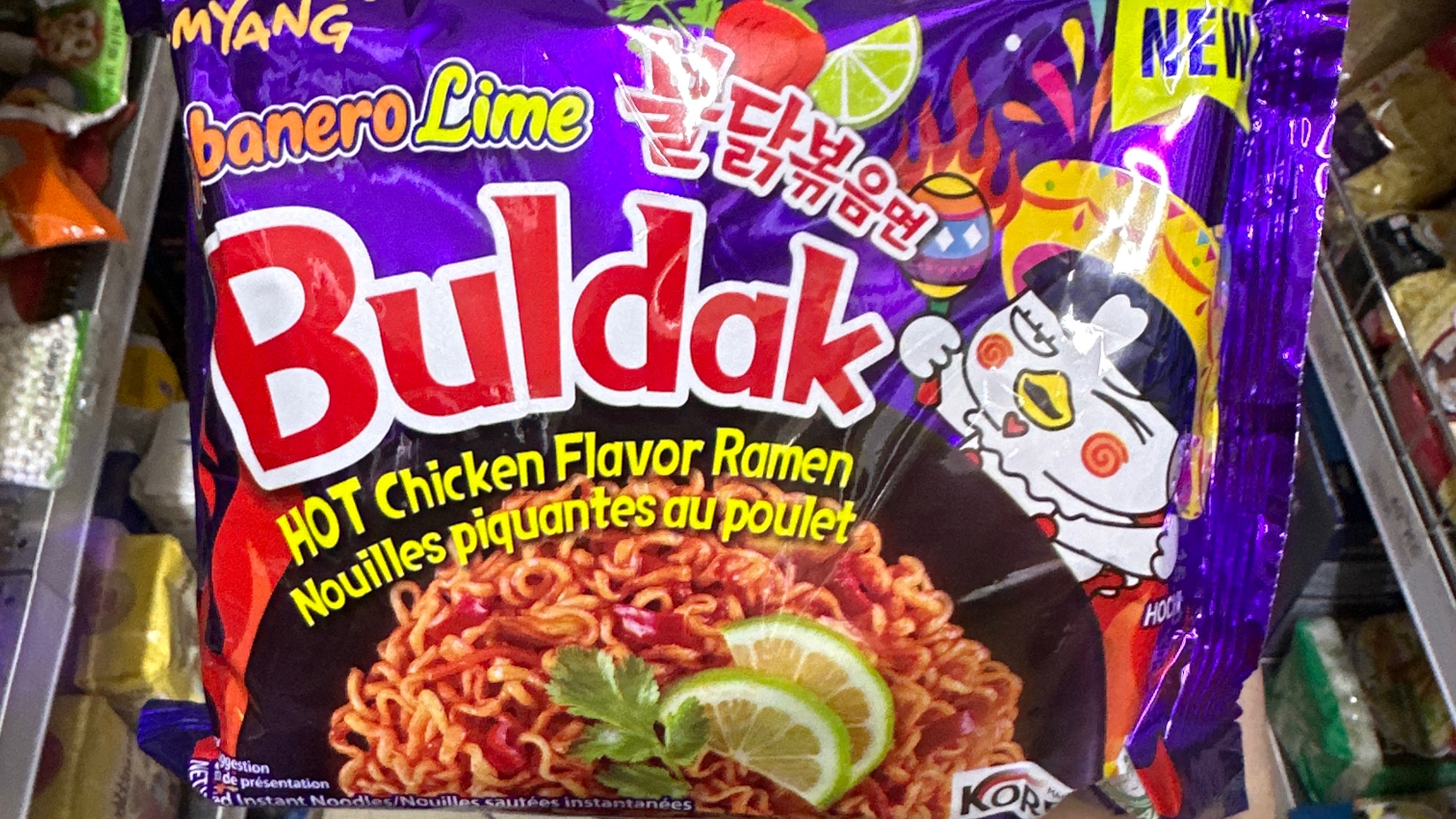 Samyang habanero Lime kuřecí Ramen 135g