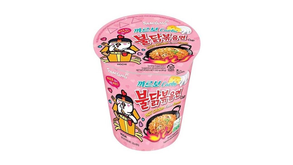 SAMYANG RAMEN CARBONARA CHICKEN SPICY V KELÍMKU 80G KOR