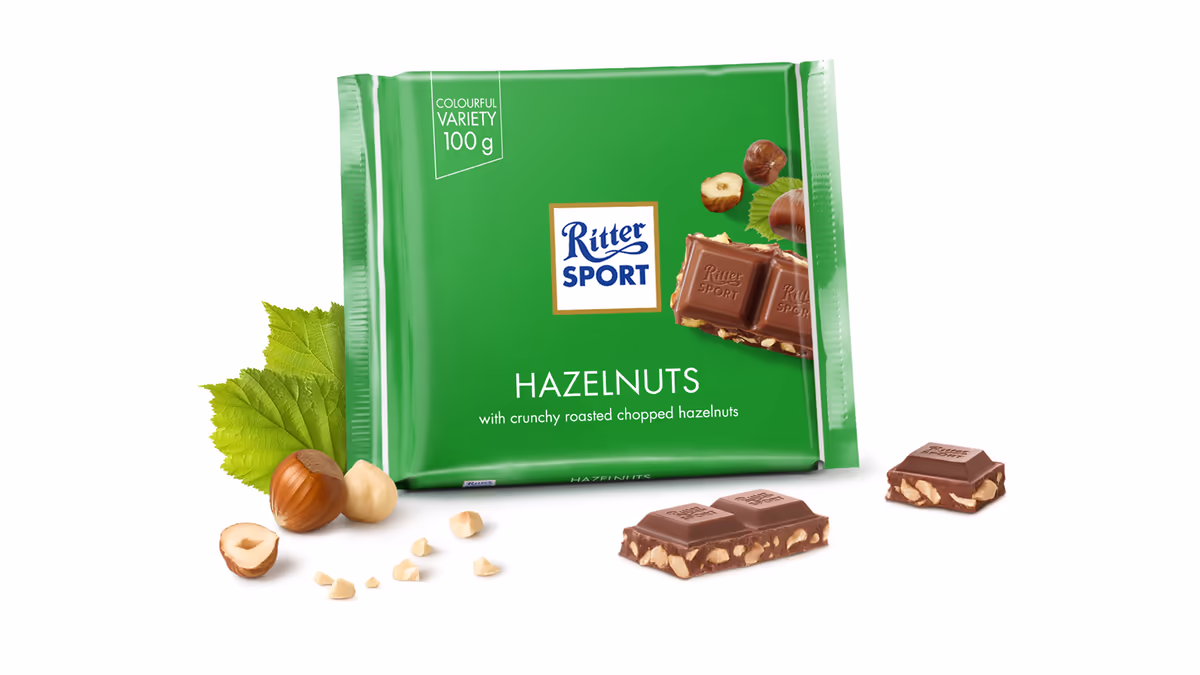 Ritter Sport Hazelnuts 100g