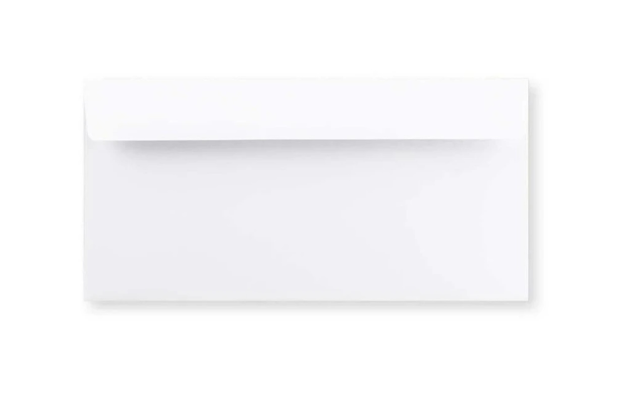 Dopisní obálka DL s krycí páskou 220x110mm bílá 1ks