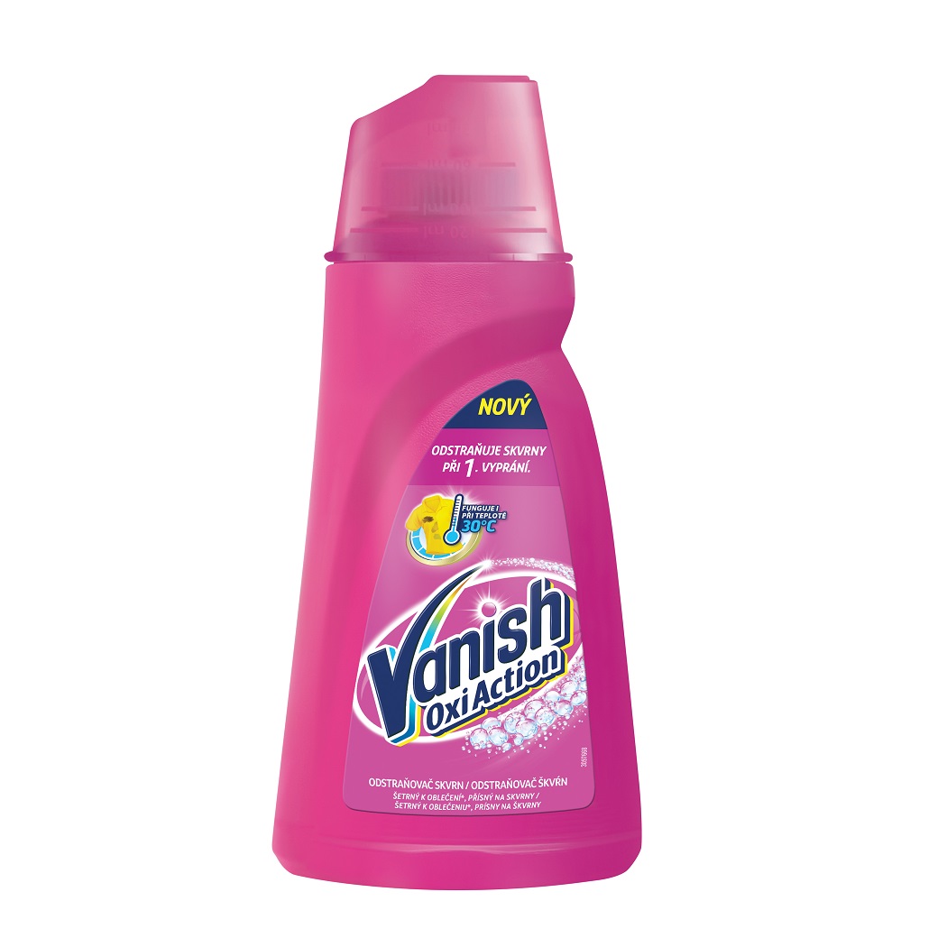 Vanish Čistič tekutý na skvrny Růžový 1L