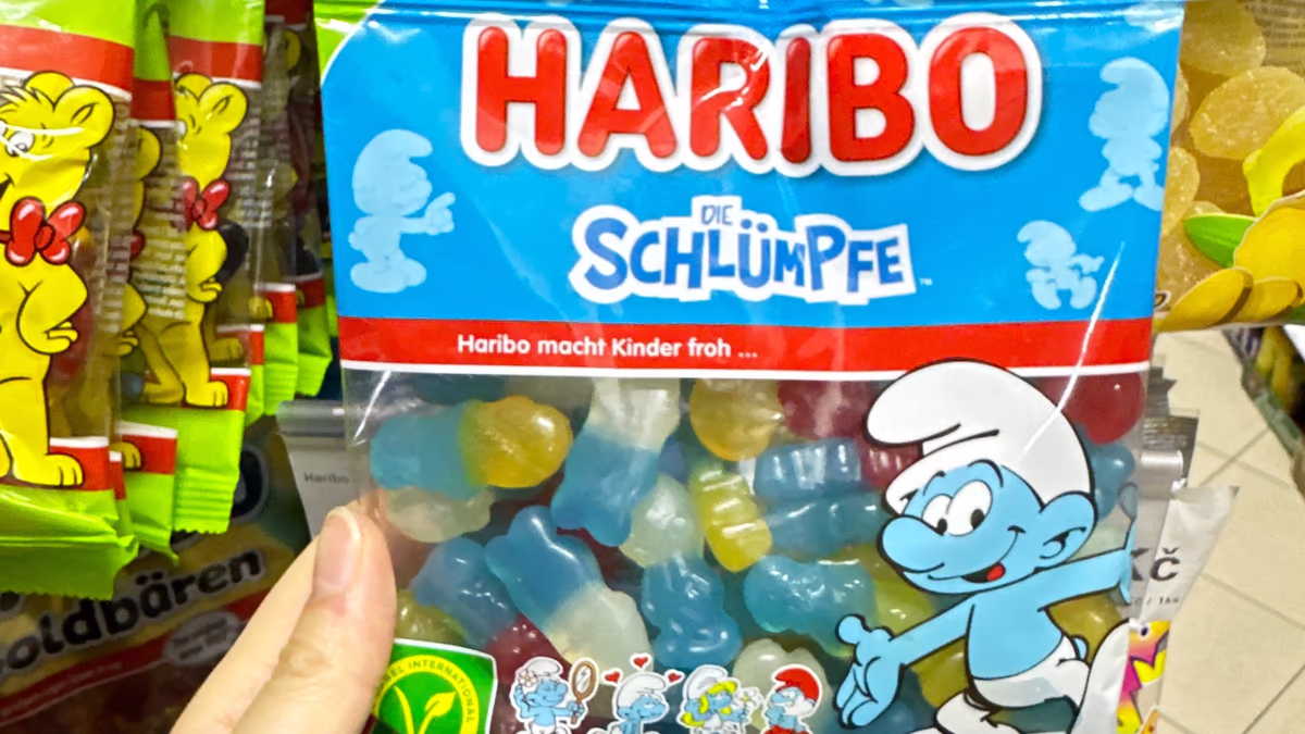 Haribo die schlumpfe ( šmoulové) 175g veggie