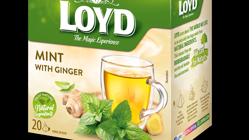 Loyd čaj máta se zázvorem 40g