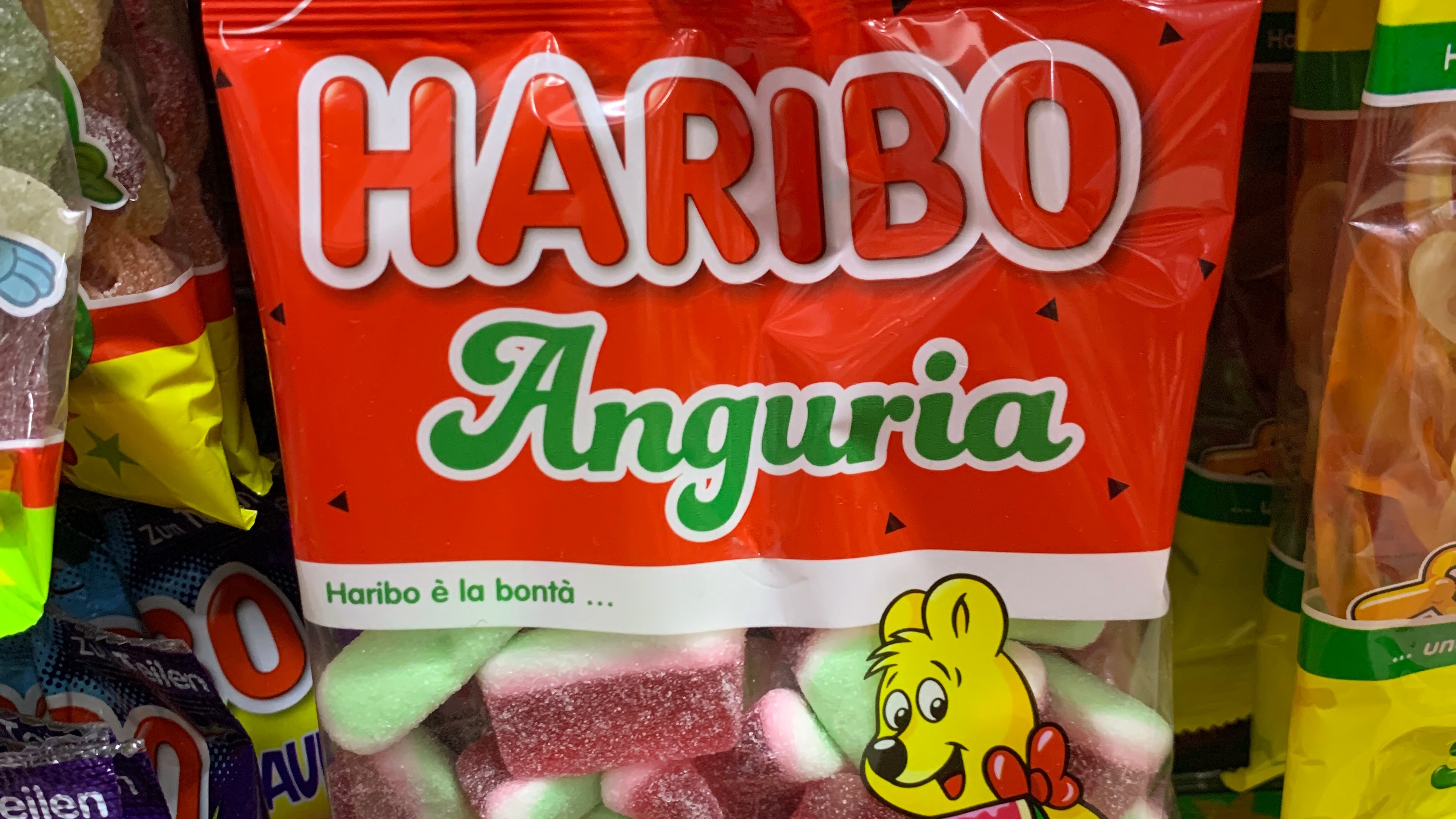 Haribo Anguria želé s ovocnými příchutěmi 175g