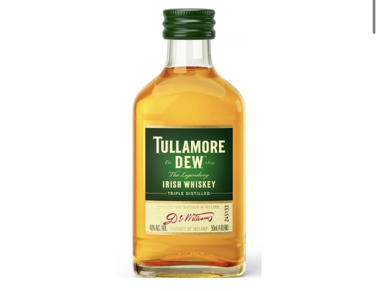 Tullamore D.E.W. MINI 40% 50ml