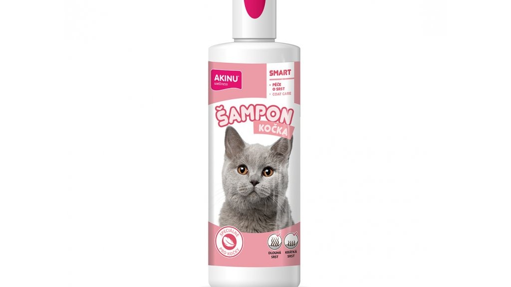 Akinu Šampon jemný pro kočky 250 ml