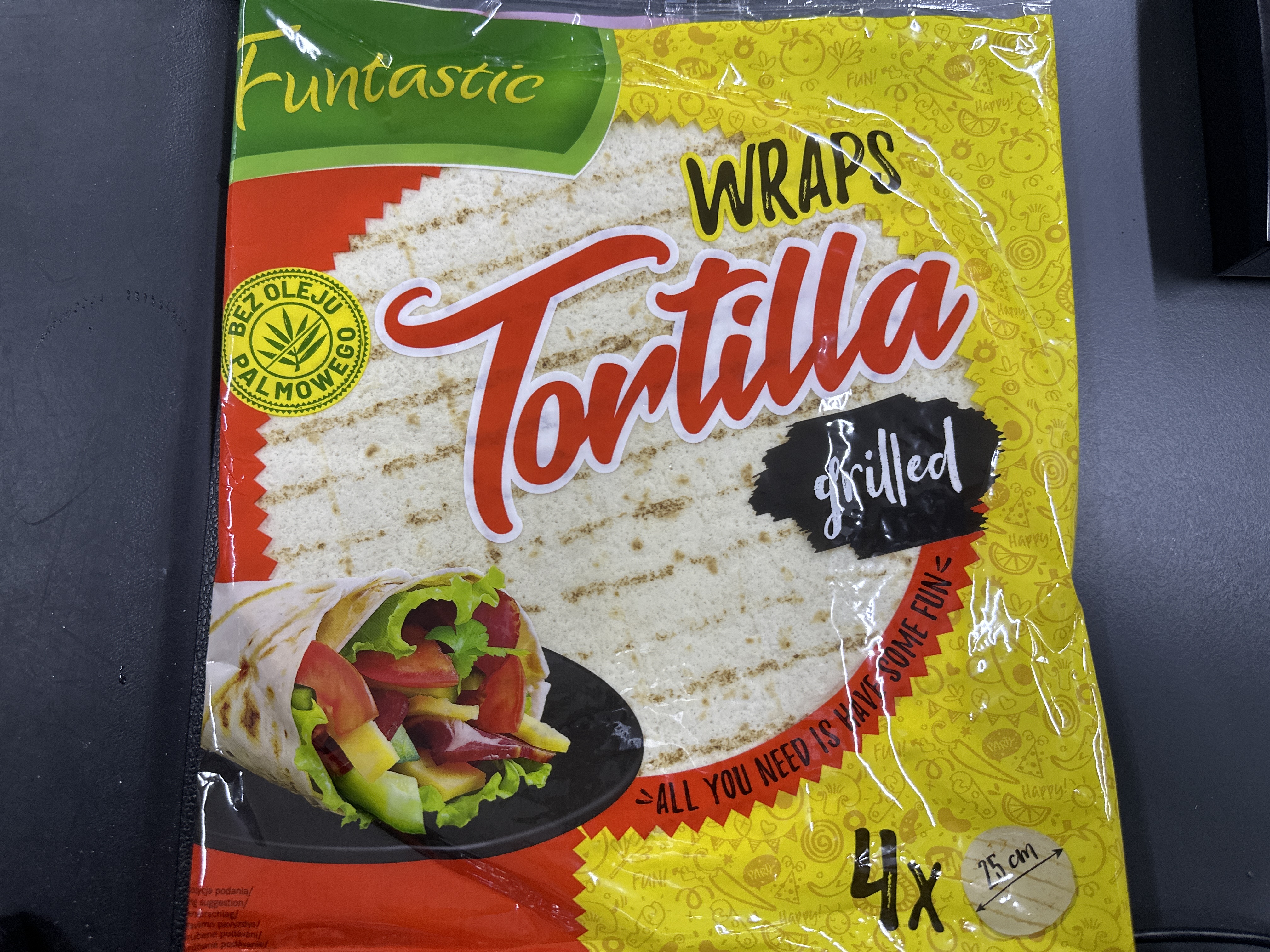 KAND Grilled Tortilla 250g 4x25cm