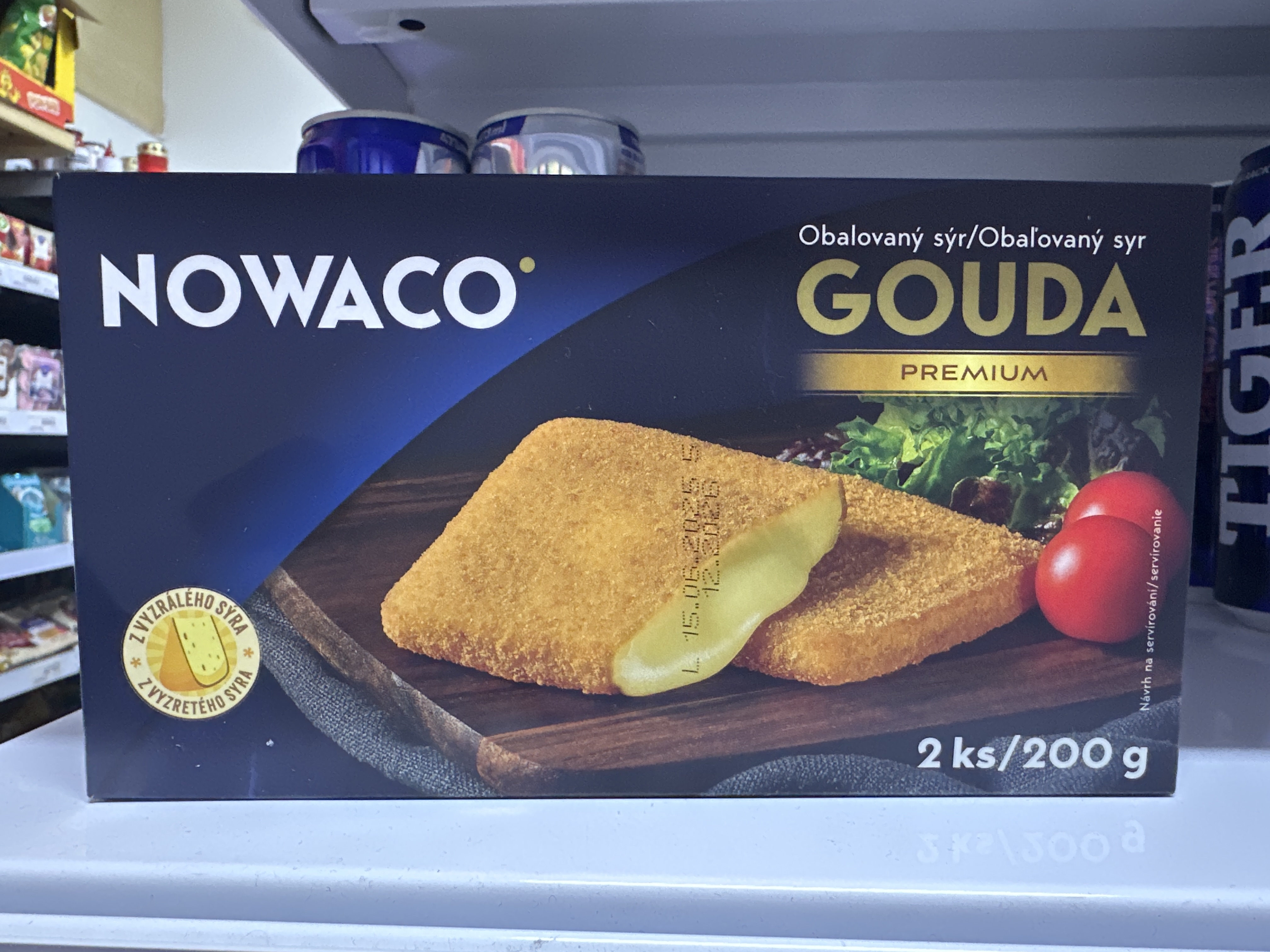 Nowaco Obalovaná Gouda 200g