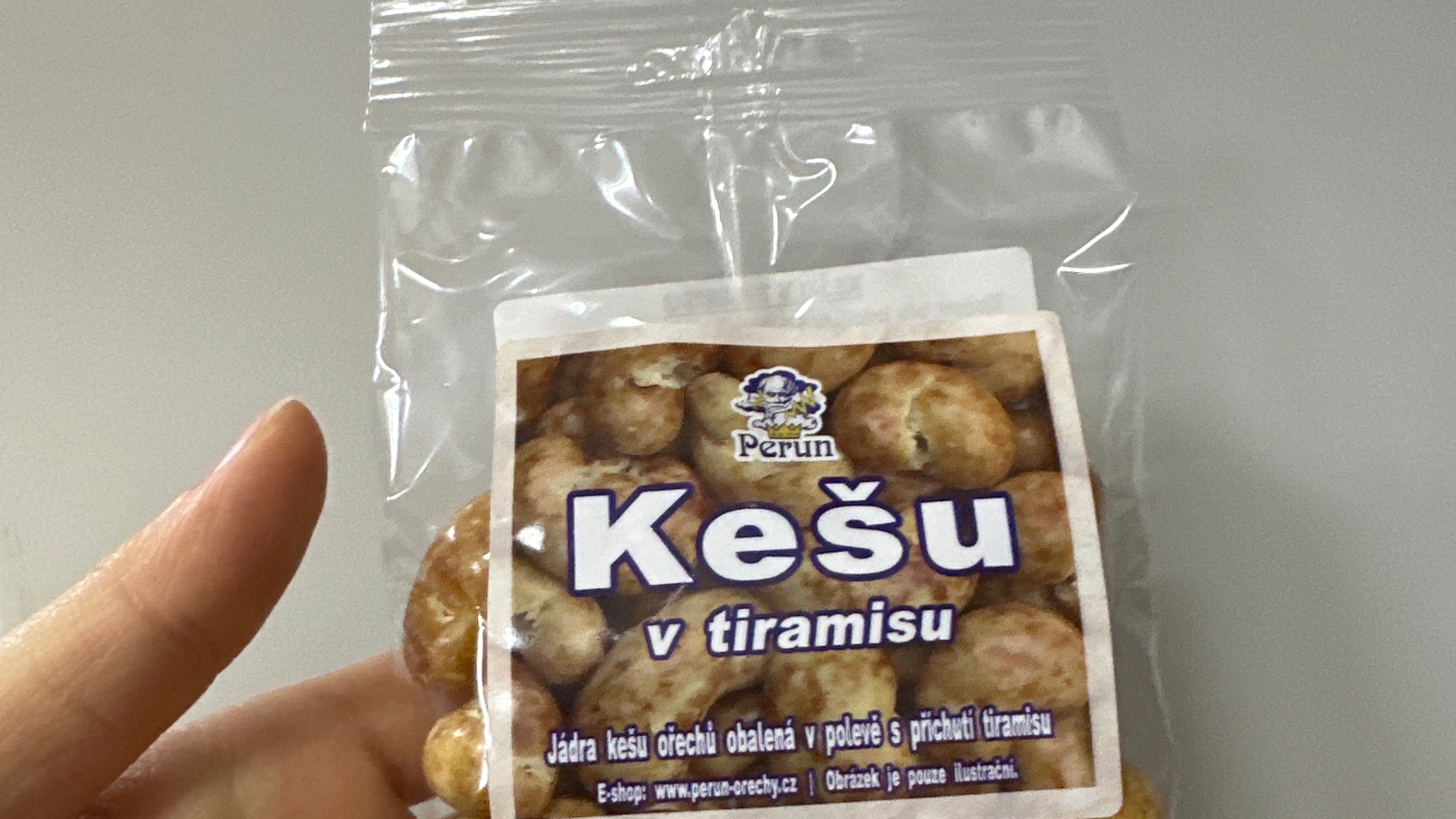 Perun Kešu v tiramisu 80g