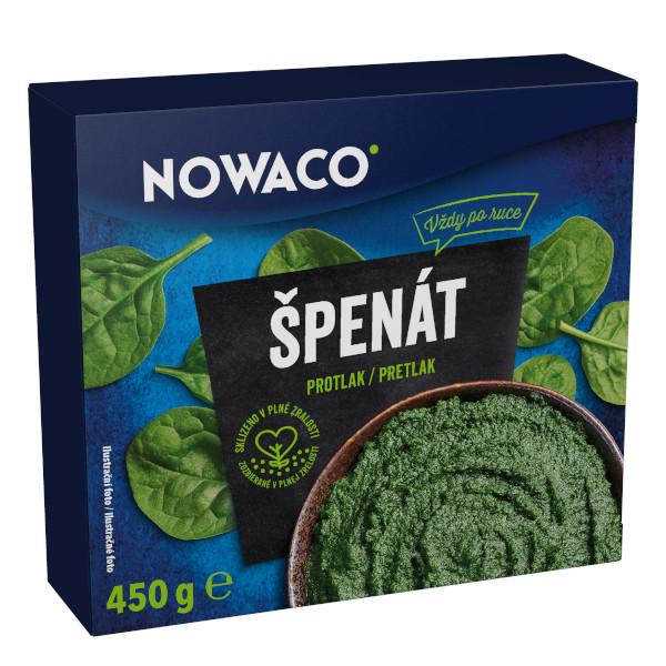 Nowaco Špenát protlak 450g