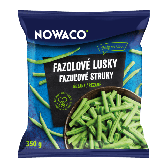 Nowaco Fazolové lusky řezané 350g