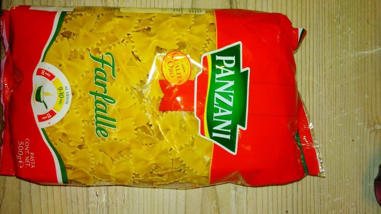 Panzani Farfalle 500g cerveny obal