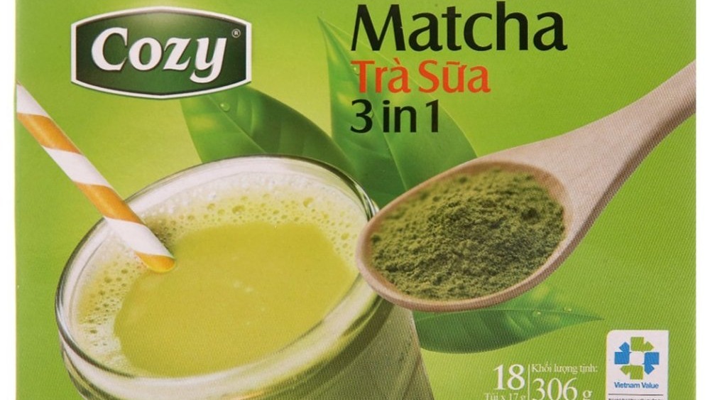 Cozy matcha milk tea 3in1 @18x17g (TRA SUA MATCHA)