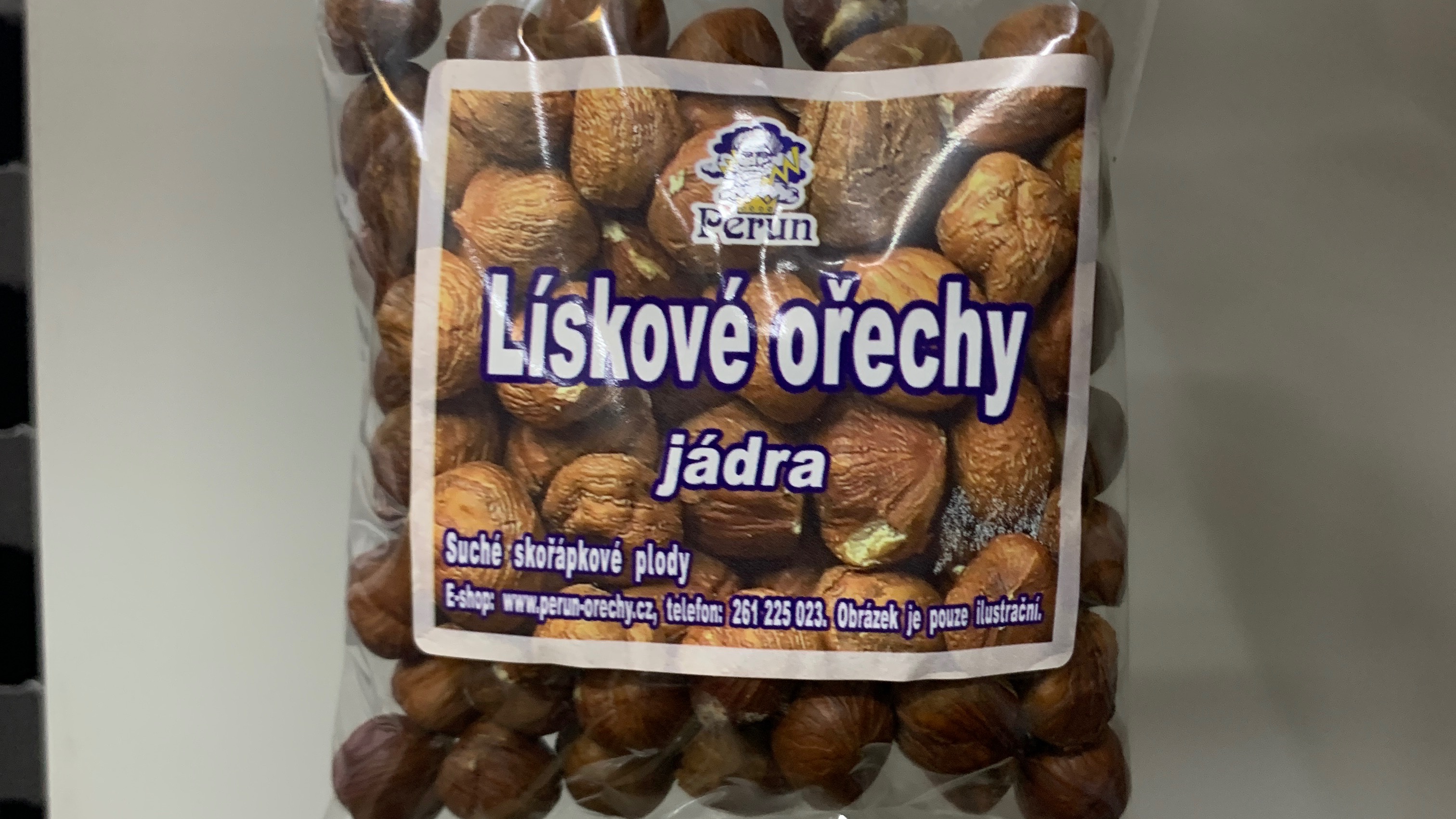 Perun Lískové Ořechy jádra 100g