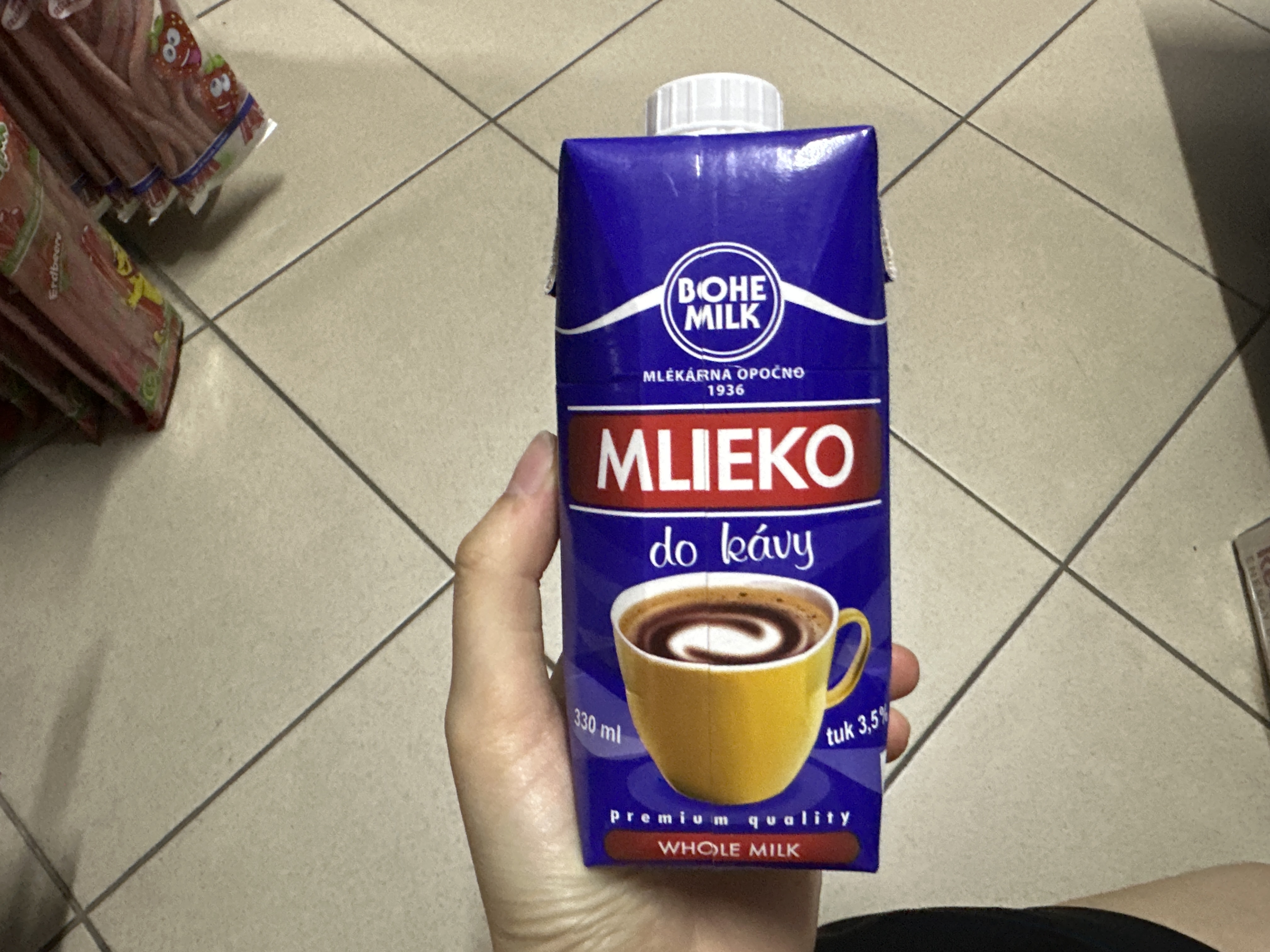 Bohemilk Mléko do kávy 3,5% 330 ml