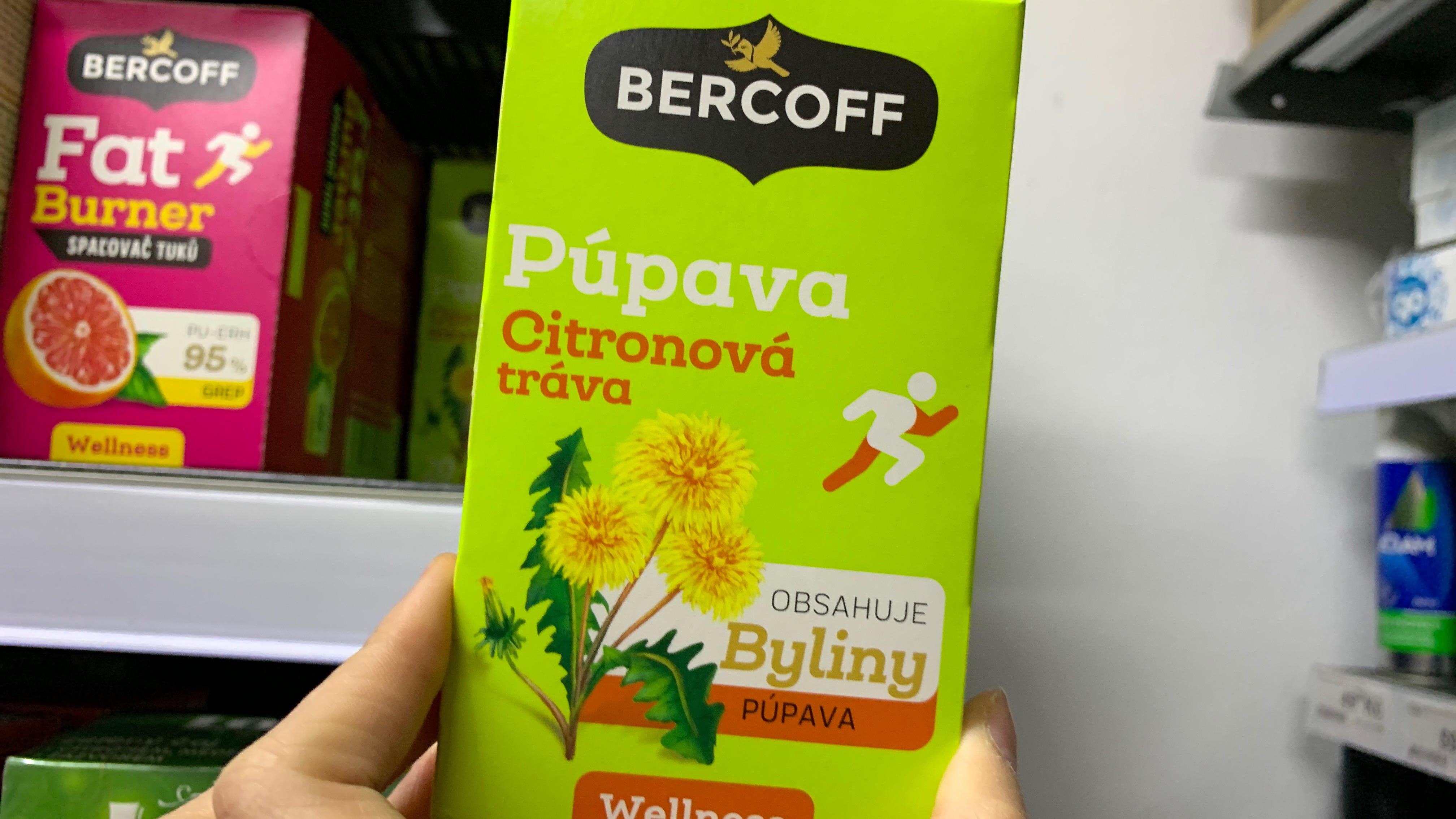 Bercoff Klember Pampeliška & Citronová tráva 20 × 1,5 g