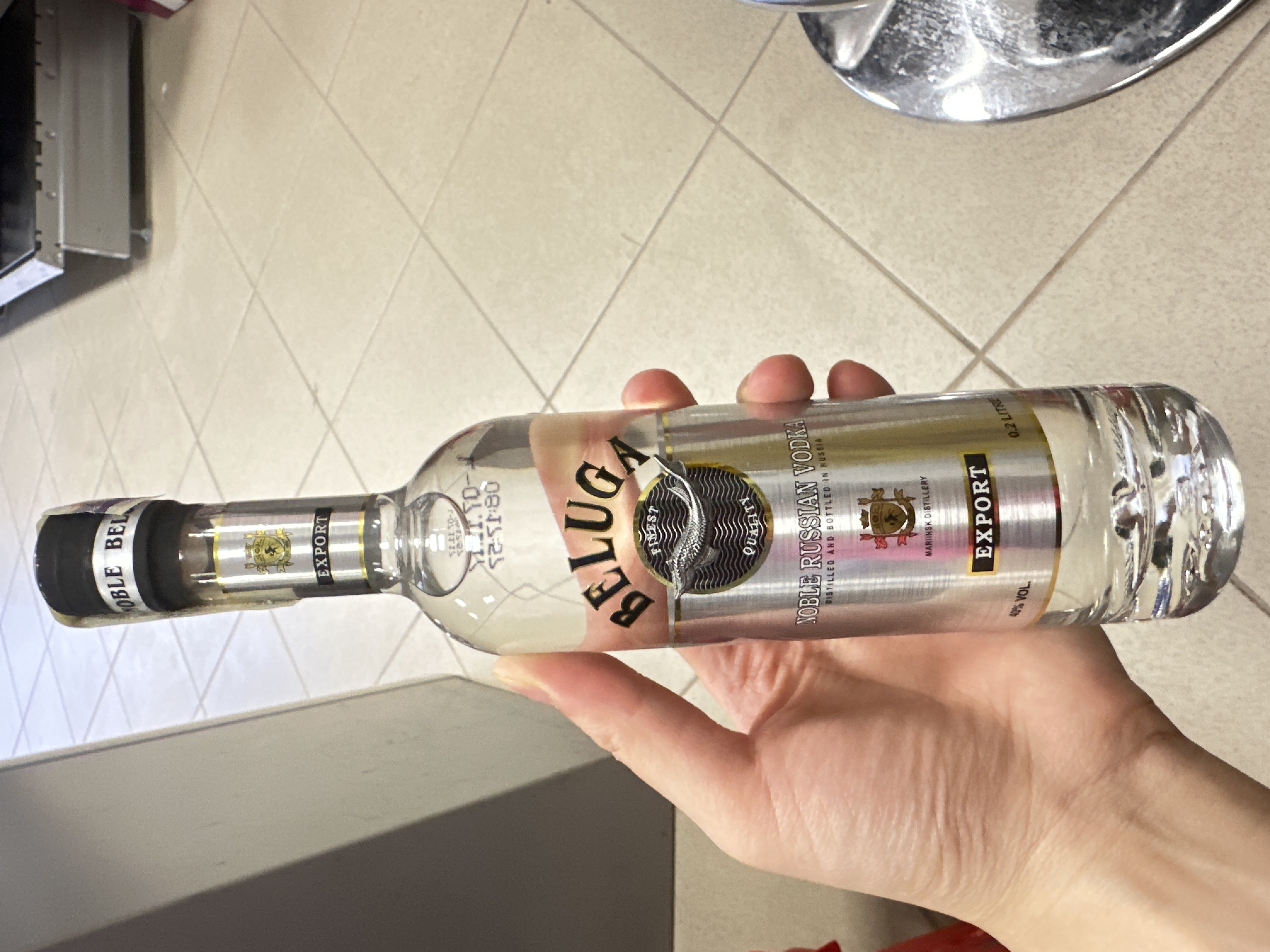Beluga vodka 40% 200ml