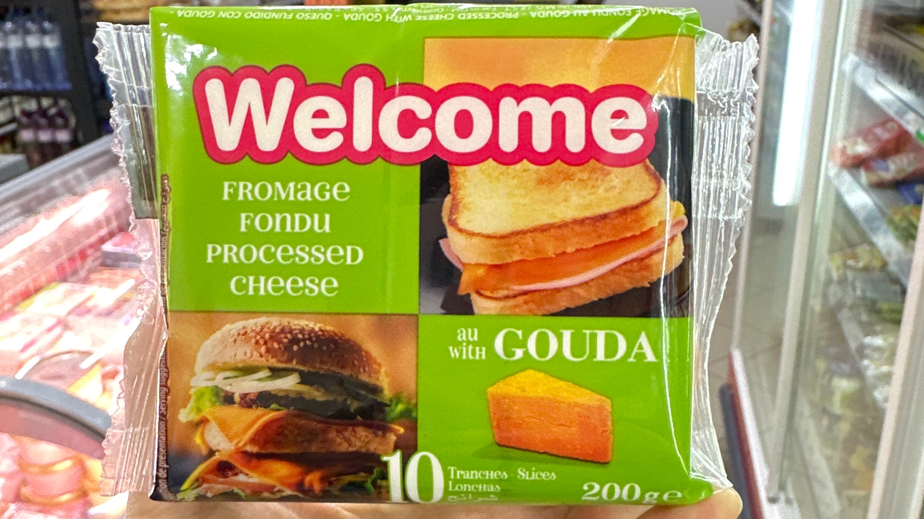 Welcome sandwich plátky Gouda 200g