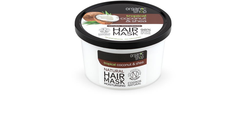 Organic Shop Maska na vlasy Kokos & máslovník 250 ml