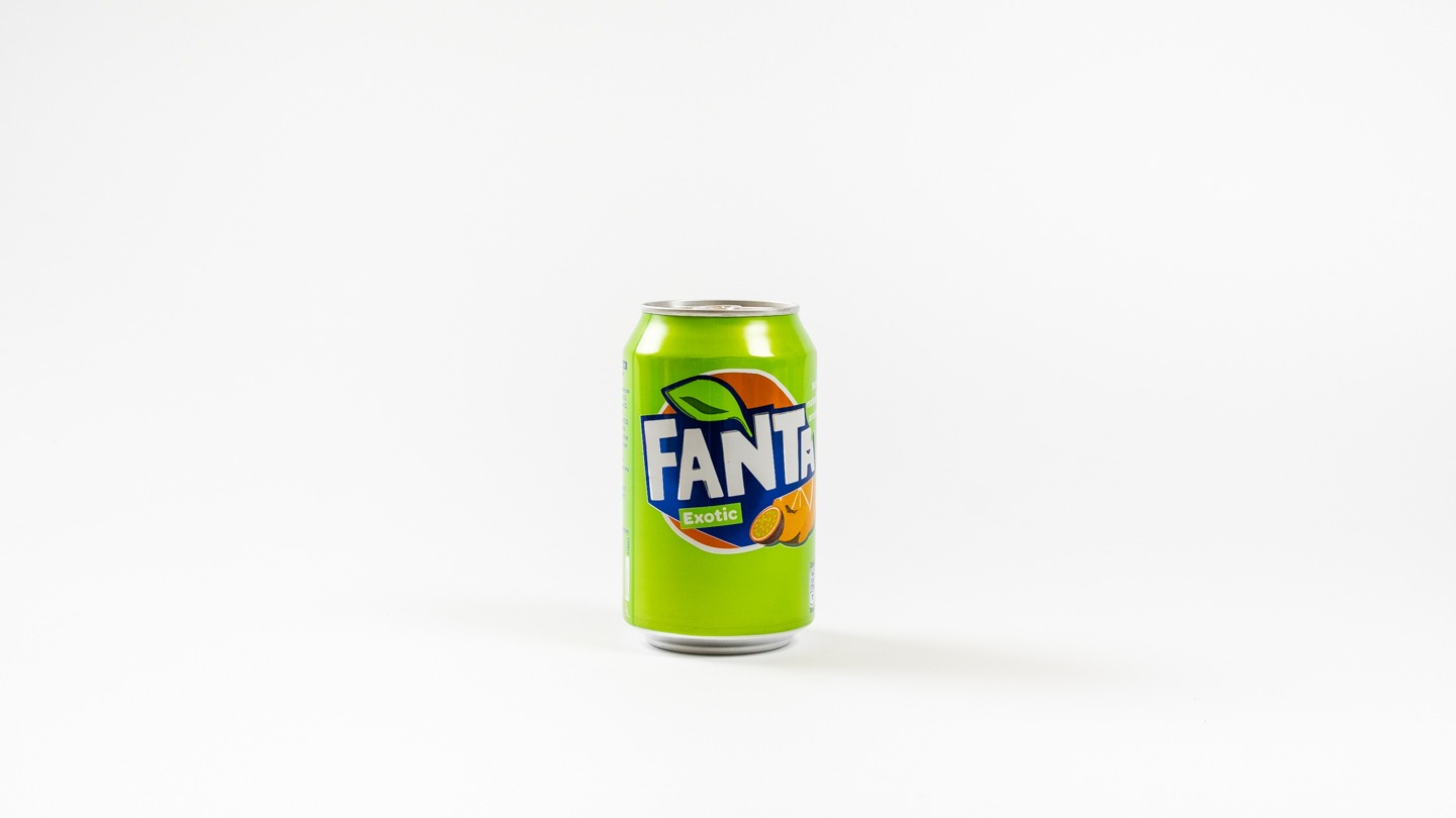 Fanta exotic plech 0,33L