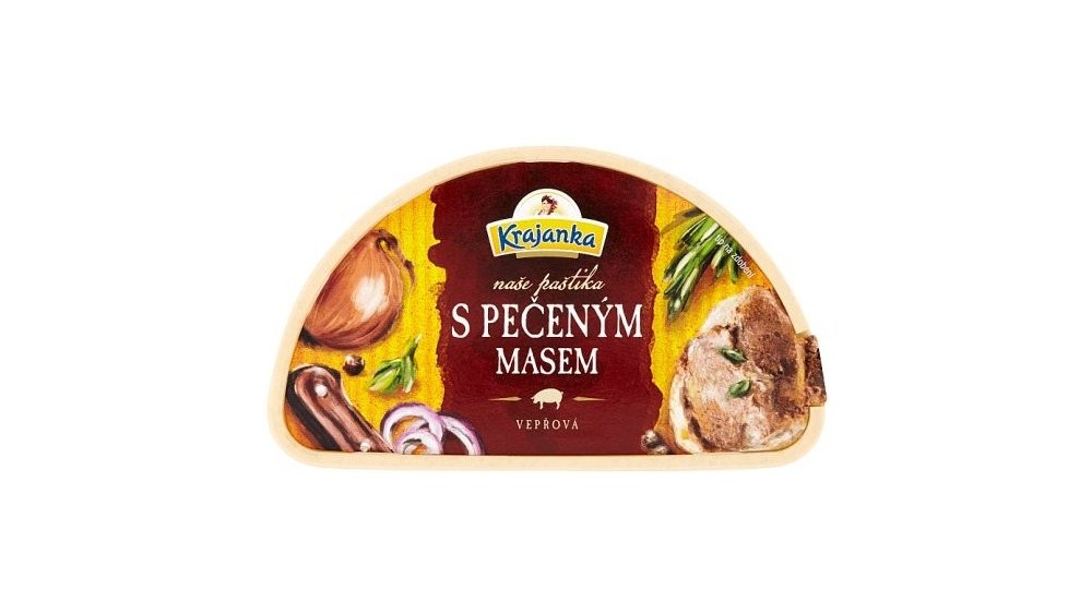 Krajanka Naše paštika s pečeným masem vepřová 100g