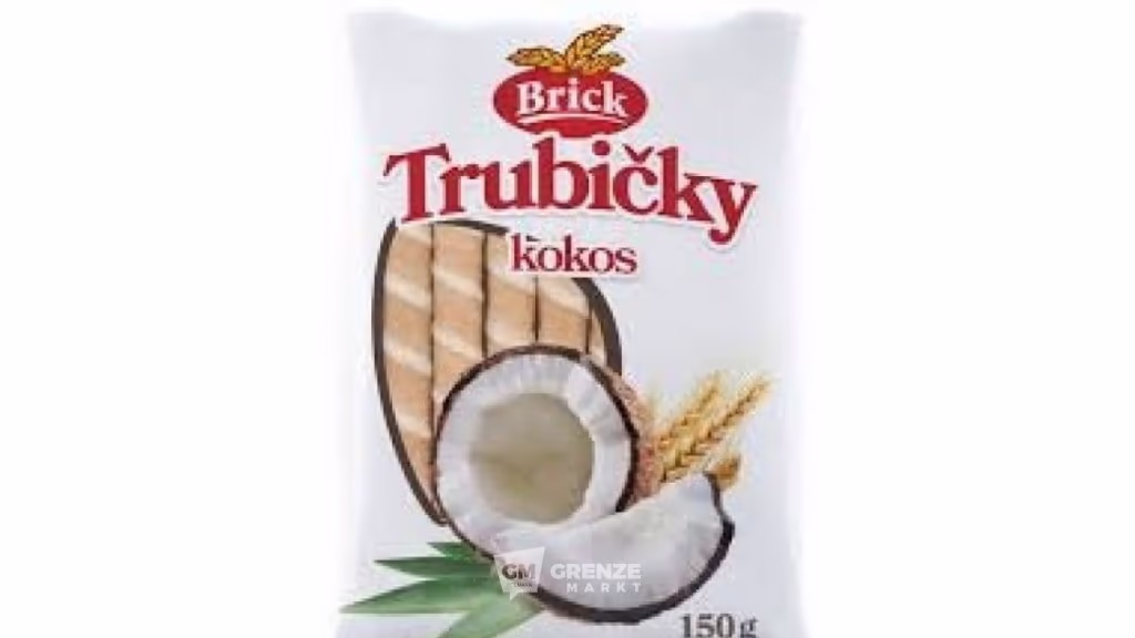 Brick Trubičky kokos 150 g