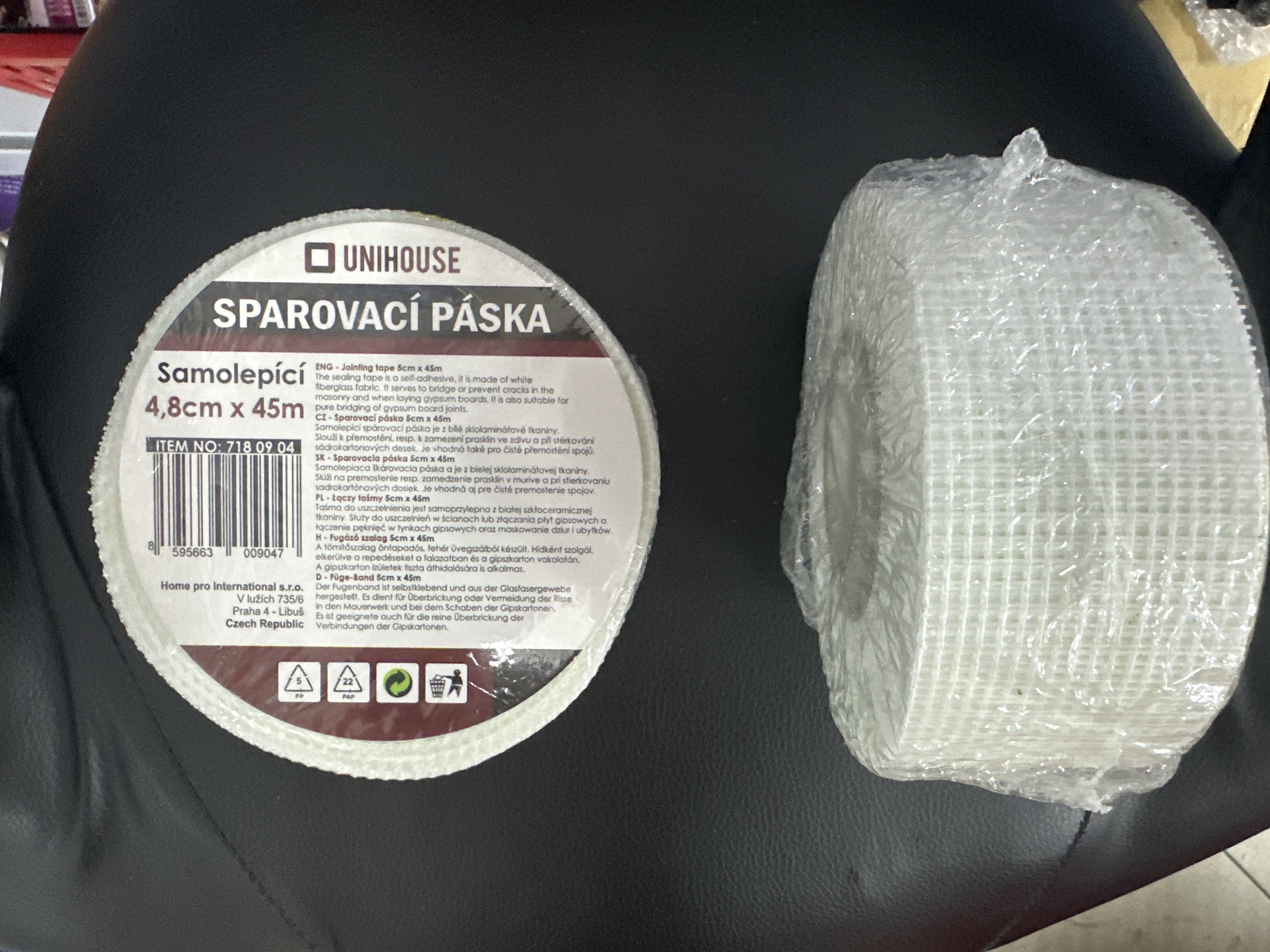 Unihouse Sparovací páska samolepicí 4.8cmx45m /1ks